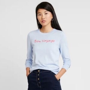Banana Republic Pink and Blue Fitted Long Sleeve Shirt